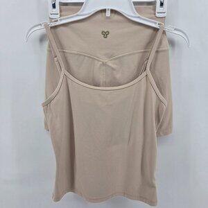 Aritzia Golden Beige Tank & Shorts Set – M Top / Size 6 Shorts